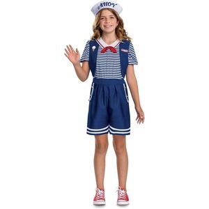 Stranger Things Adult Robin Scoops Ahoy Uniform Costume Dress Size Small